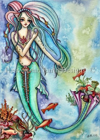 Pearl Mermaid - Click Image to Close